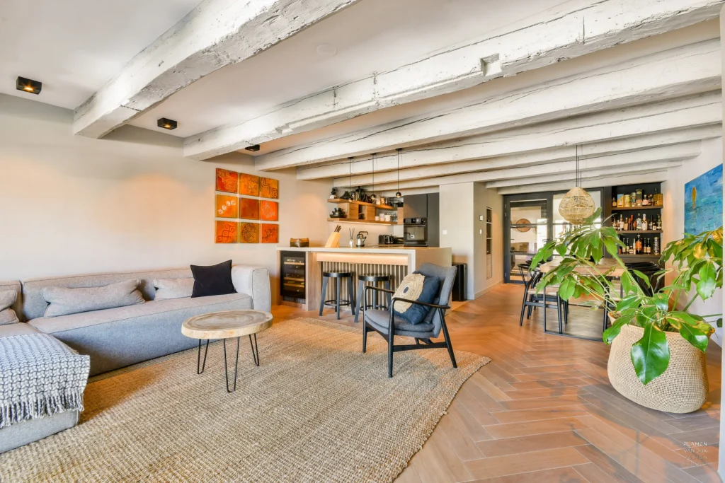 Plamen van Dijk | Design Studio – interieurontwerp woonkamer met open keuken