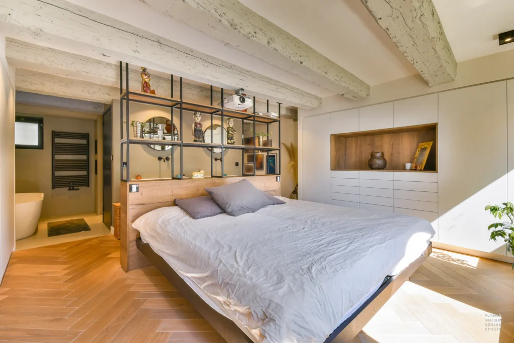 Plamen van Dijk | Design Studio – ontwerp open slaapkamer