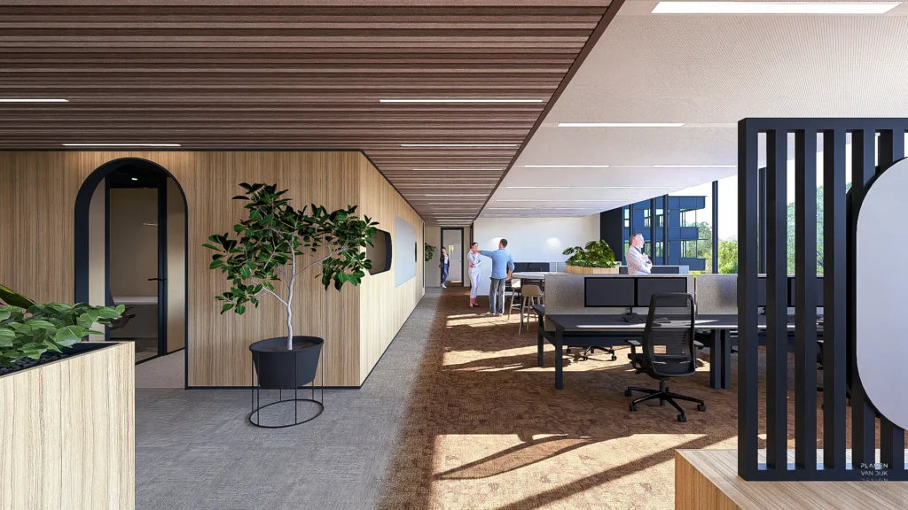 Werkplekken Bosman Bedrijven – duurzaam interieurontwerp