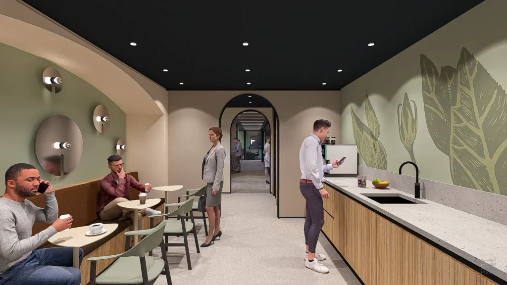 Plamen van Dijk | Design Studio - interieurontwerp koffieruimte Bosman