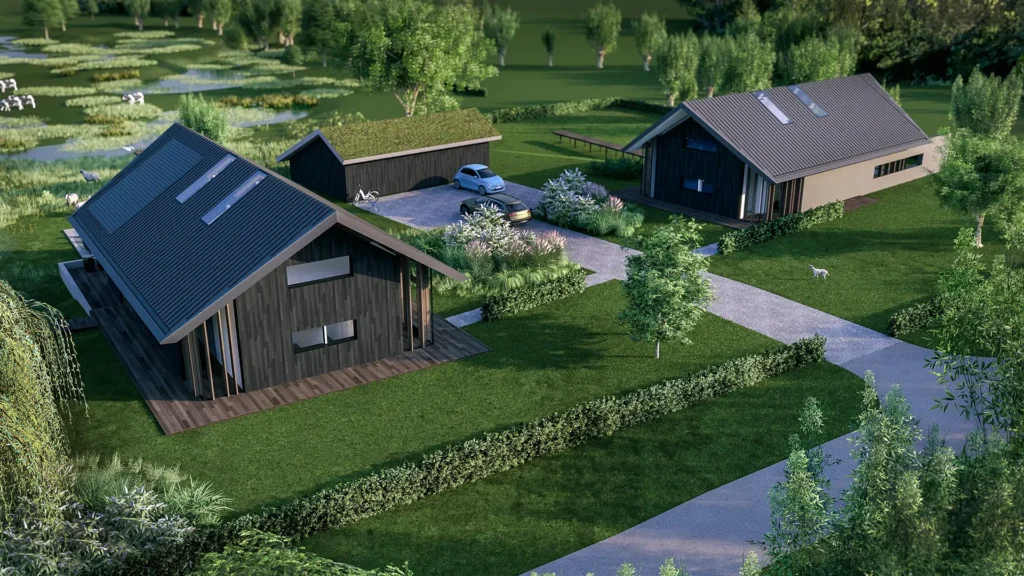 Plamen van Dijk | Design Studio - vogelvlucht kavels